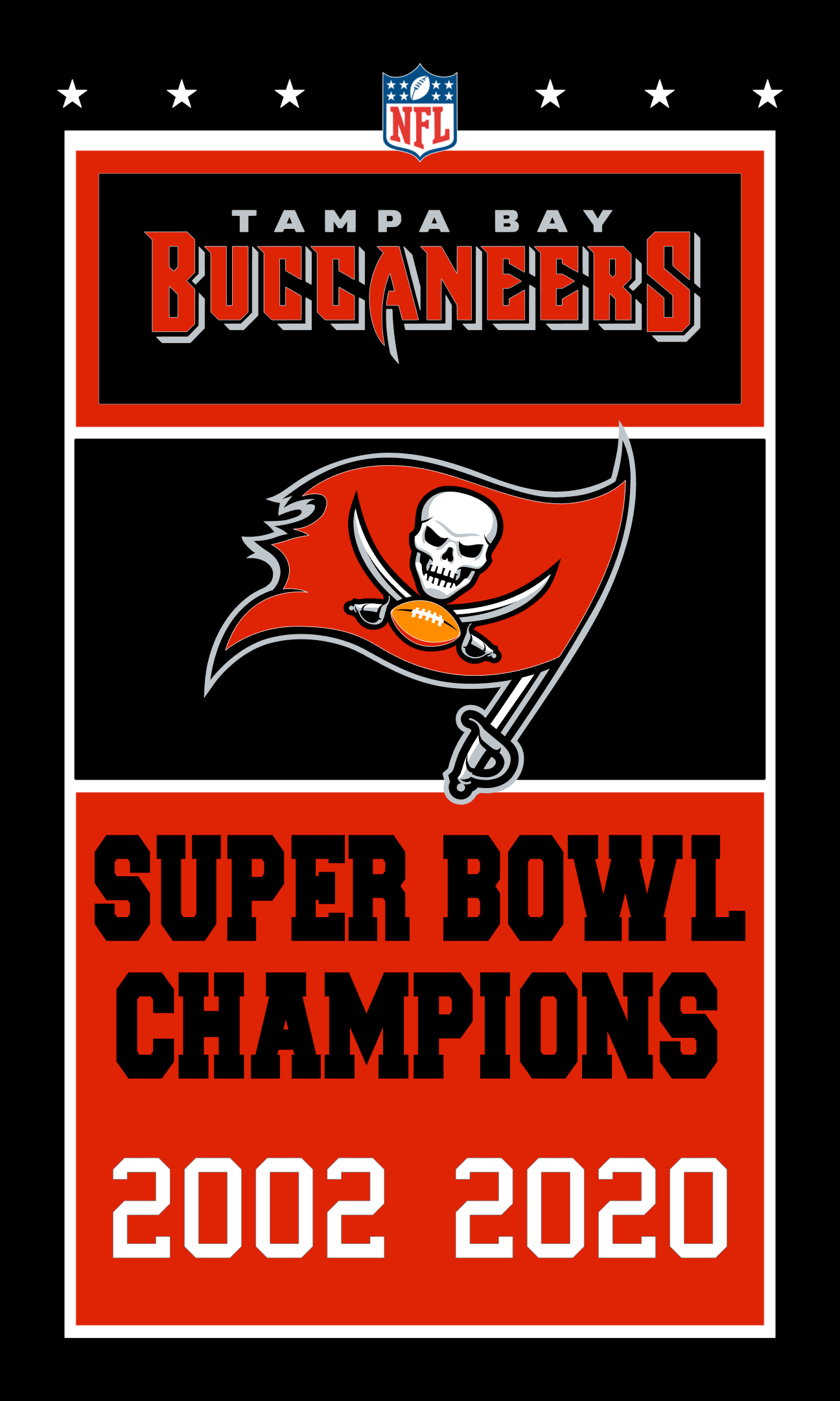 TB Buccaneers flag