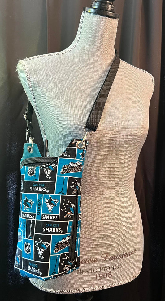 SJ Sharks H20 crossbody sling