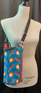H20 sling Chucky print with side zipper