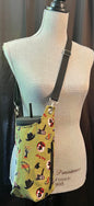 H20 sling Elm St print with side zipper