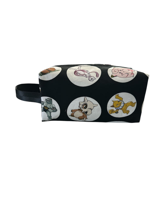Pokemon black fabric 2nd style  men's toiletry bag