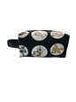 Pokemon black fabric 2nd style  men's toiletry bag