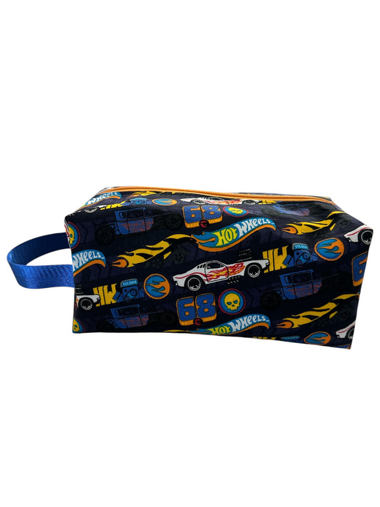 Hot Wheels fabric men's toiletry bag