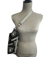 Raiders black print H20 crossbody sling