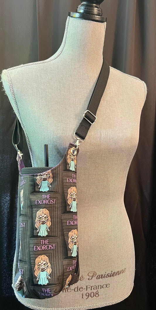 H20 sling Regan {The Exorcist}  print with side zipper