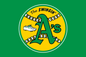 Swinging A's flag