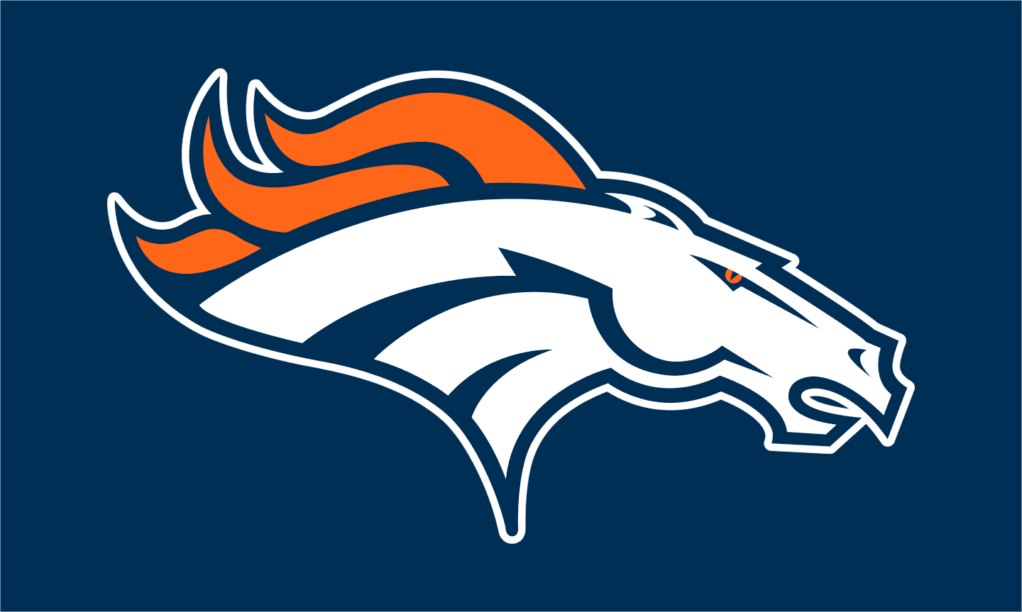 Denver Broncos flag 5ft by 3ft