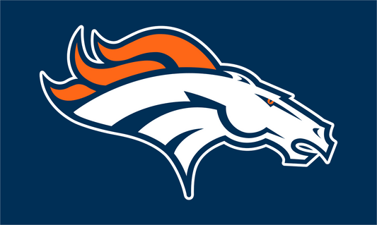 Denver Broncos flag 5ft by 3ft