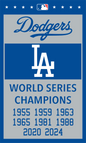 LA Dodgers Banner style flag
