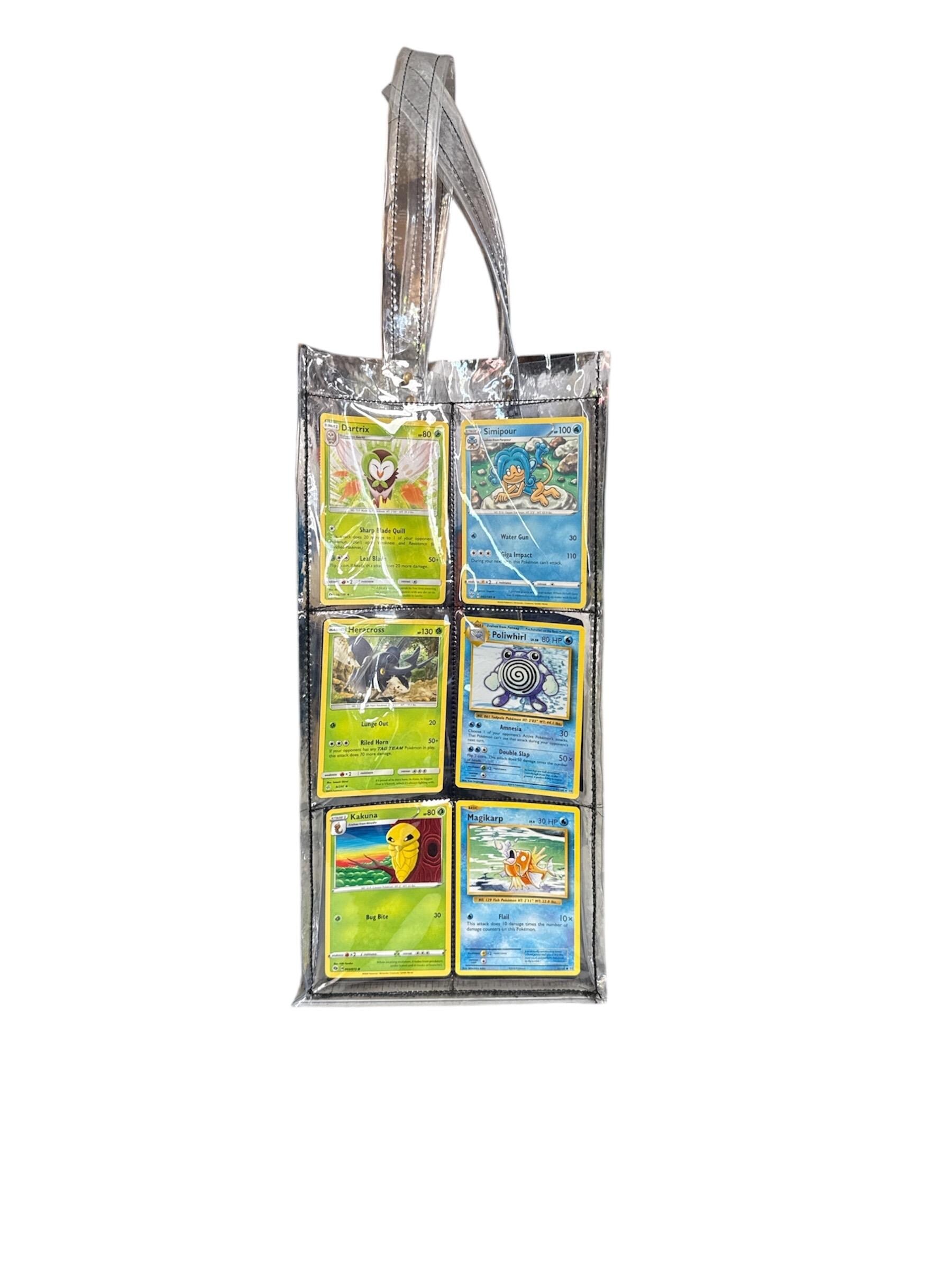 42 Card Pokemon Clear Vinyl Tote