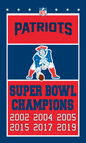 NE Patriots banner style flag