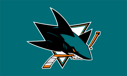 SJ Sharks flag 5ft by 3ft