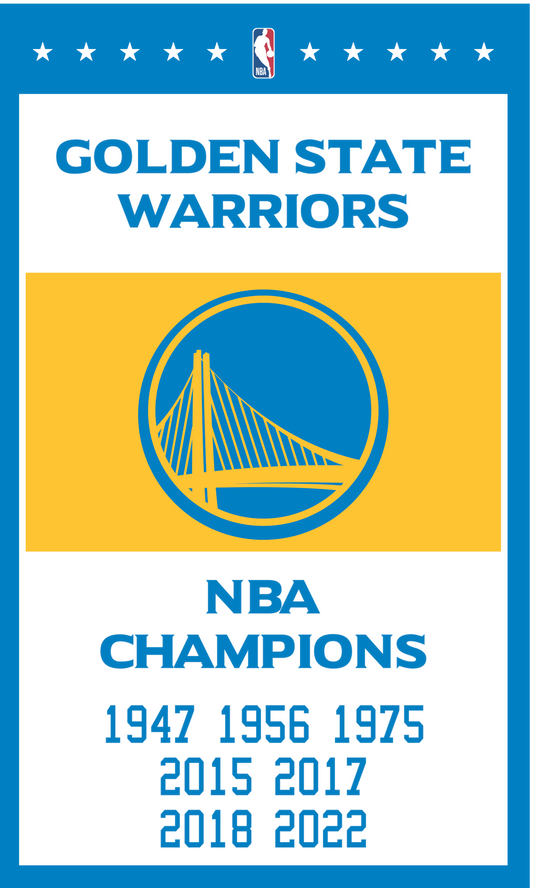 GS Warriors banner style flag